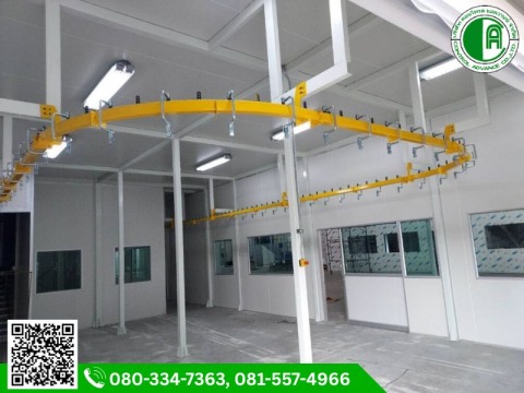 ออกแบบติดตั้งระบบลำเลียงแบบแขวน-Overhead-Conveyor-System